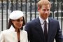(FILES) In this file photo Britain's Prince Harry (R) and Meghan Markle attend a Commonwealth Day Service at Westminster Abbey in central London, on March 12, 2018. - Britain's Prince Harry, who has blamed press intrusion for contributing to his mother Princess Diana's death in 1997, has told US chat show host Oprah Winfrey he was worried about history repeating itself. Harry and his wife Meghan Markle rocked Britain's monarchy with their shock announcement in January 2020 that they were stepping back from royal duties. CBS on February 28, 2021 released brief clips of an "intimate" interview with Winfrey about their lives which will air March 7. (Photo by Daniel LEAL-OLIVAS / AFP)<!-- NICAID(14736946) -->