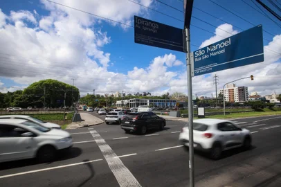 Pontos com o maior número de acidentes na Capital em 2024. Av Ipiranga no cruzamento com a Silva Só e São Manoel.<!-- NICAID(15937580) -->