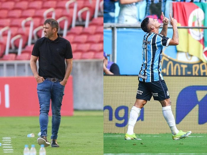 Ricardo Duarte; Lucas Uebel / Inter/Divulgação; Grêmio/Divulgação