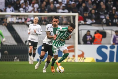 Juventude foi a Itaquera neste sábado enfrentar o Corinthians pela 11ª rodada do Campeonato Brasileiro<!-- NICAID(15121767) -->