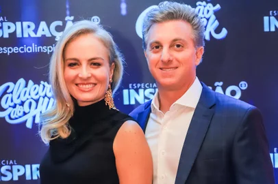 Angélica e Luciano Huck, no Caldeirão Inspiração<!-- NICAID(13491262) -->