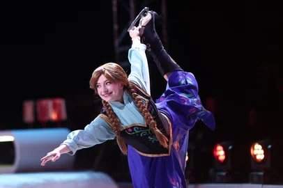 PORTO ALEGRE, RS, BRASIL - 27/05/2025 - Apresentação para a Imprensa de Disney On Ice. FOTO: JONATHAN HECKLER, AGÊNCIA RBS<!-- NICAID(16046497) -->