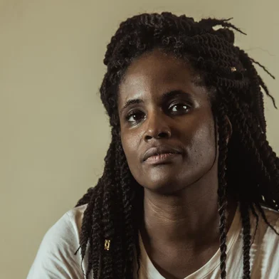 PORTO ALEGRE, RS, BRASIL - 29/04/2019Djamila Taís Ribeiro dos Santos é uma filósofa, feminista e acadêmica brasileira. É pesquisadora e mestra em Filosofia Política pela Universidade Federal de São Paulo. Tornou-se conhecida no país por seu ativismo na internet<!-- NICAID(14058427) -->
