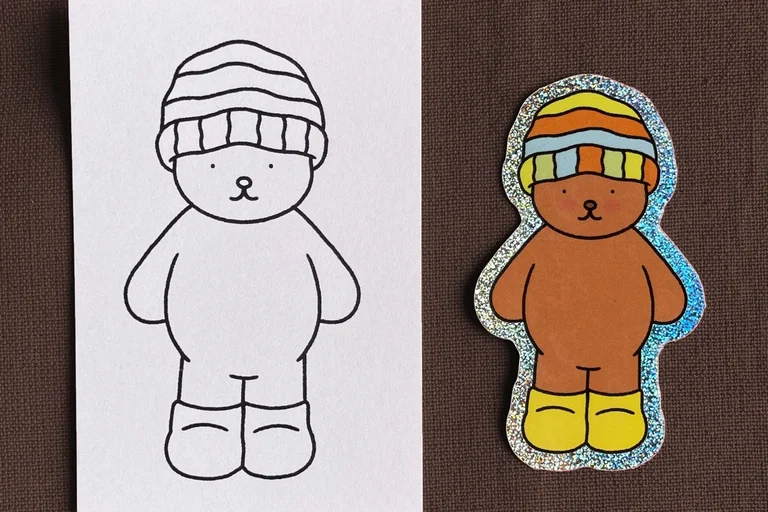 Como desenhar os Bobbie Goods? Passo a passo ensina a reproduzir ...