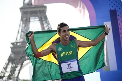 Caio Bonfim, atletismo