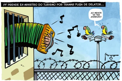 PORTO ALEGRE, RS, BRASIL, 10-06-2025: Charge de Gilmar Fraga. Foto: Gilmar Fraga/Agência RBS<!-- NICAID(16059712) -->