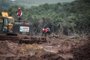 CÓRREGO DO FEIJÃO, MG, BRASIL - Bombeiros seguem as buscas por corpos na lama, agora com ajuda de máquinas. Em cima das escavadeiras anfíbias, os bombeiros observam o material retirado da lama para identificar restos mortais.  (Foto: ANDRÉ ÁVILA/ Agência RBS)Indexador: Andre Avila<!-- NICAID(13959781) -->