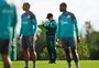Com Nenê, Ênio e três ausências, saiba como foi o primeiro treino de Cláudio Tencati no Juventude