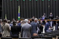 BRASÍLIA, DF, BRASIL - Sessão da Câmara dos Deputados em 14/07/2025<!-- NICAID(16080470) -->