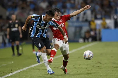 PORTO ALEGRE, RS, BRASIL, 08/02/2025- Gre-Nal 444: partida realizada na Arena, válido pela sexta rodada do Gauchão. Foto: Mateus Bruxel / Agência RBS<!-- NICAID(15972289) -->