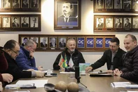 CAXIAS DO SUL, RS, BRASIL. 10.06.2025. Entrevista coletiva na CIC de Caxias do Sul para apresentar o balanço econômico do comércio, indústria e serviço da cidade nos últimos 12 meses.Indexador: Bruno Todeschini<!-- NICAID(16056169) -->