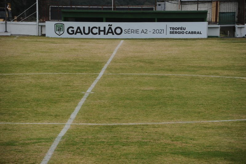 VERANÓPOLIS, RS, BRASIL (06/08/2021)preparação do Veranópolis para a Divisão de Acesso no Estádio Municipal Antônio David Farina. (Antonio Valiente/Agência RBS)<!-- NICAID(14856321) -->