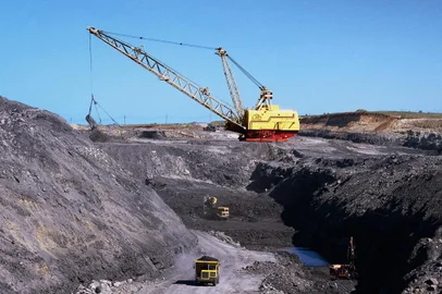 Fernando Dias,CRM / Divulgação Mina de carvão de Candiota, da CRM<!-- NICAID(6721292) -->