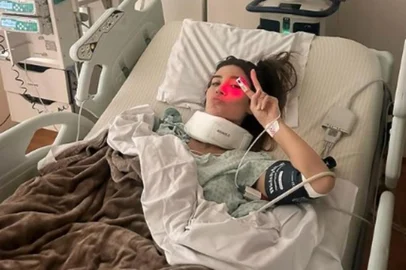 Bianca Andrade recebe alta hospitalar após acidente de carro<!-- NICAID(15588686) -->