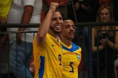 Seleção brasileira de futsal estreia com goleada na Copa Intercontinental<!-- NICAID(15989675) -->