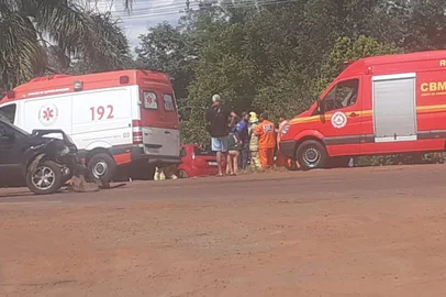 Mulher morre em acidente entre dois veículos na BR-285 em Ijuí<!-- NICAID(16006087) -->