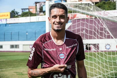 Atacante Felipe Rangel, novo reforço do Caxias<!-- NICAID(16246194) -->