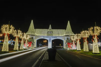 Cleiton Thiele / Serra Press Decoração Natalina em Gramado para o Natal Luz.<!-- NICAID(15896123) -->