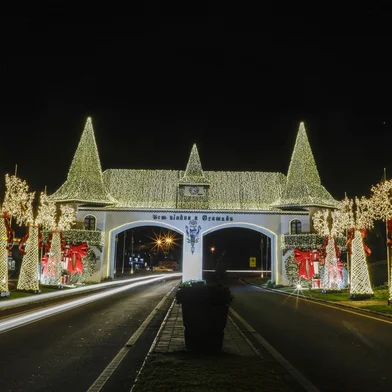 Decoração Natalina em Gramado para o Natal Luz.<!-- NICAID(15896123) -->