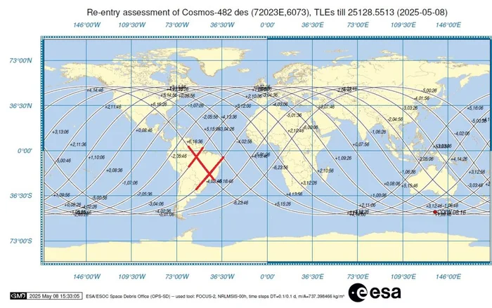 ESA / ESOC / Divulgação ESA / ESOC / Divulgação