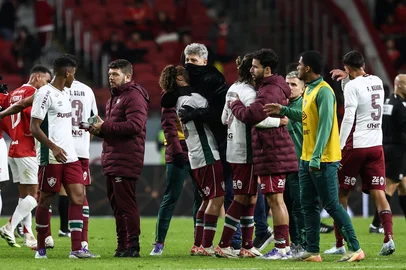 PORTO ALEGRE, RS, BRASIL, 30-07-2025: Inter e Fluminense, válido pela ida das oitavas de final da Copa do Brasil. Fotos: Duda Fortes/Agencia RBS<!-- NICAID(16091440) -->