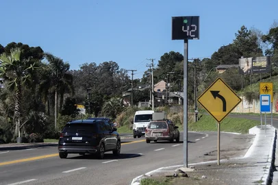 CAXIAS DO SUL, RS, BRASIL. 20-08-2025. Radares de velocidade voltam a funcionar nas BR's.<!-- NICAID(16105610) -->