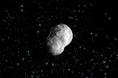 *A PEDIDO DE CASSIA OLIVEIRA* Asteroide 21 Lutetia - Foto: C. Carreau/ESA/Divulgação<!-- NICAID(15295215) -->