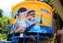 Artistas caxienses finalizam segundo grafite em reservatórios do Samae