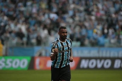 Porto Alegre, RS, Brasil, 03/09/2023 - Grêmio vs Cuiabá na Arena pelo Brasileirão Série A 2023. Everton Galdino - Foto: Lauro Alves/Agência RBS<!-- NICAID(15530002) -->