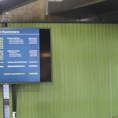 Prestação de contas da prefeitura no primeiro quadrimestre, na Câmara.<!-- NICAID(14796154) -->