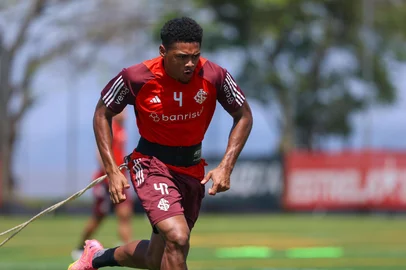Victor Gabriel em treino do Inter<!-- NICAID(15943675) -->