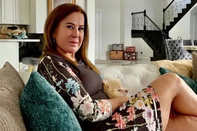 Zilu Camargo, 60, é mãe da cantora Wanessa Camargo.<!-- NICAID(15085088) -->