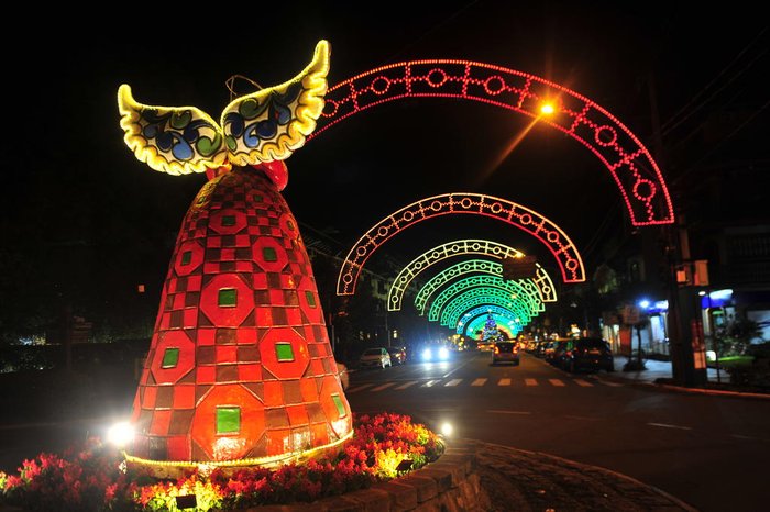 Show de luzes dá início à programação da 38ª edição do Natal Luz de Gramado