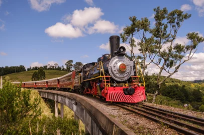 Maria Fumaça e Trem do Pampa oferecem passeios neste final de ano<!-- NICAID(16193395) -->