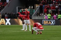 PORTO ALEGRE, RS, BRASIL, 06-09-2026:  Inter x Santos em duelo válido  pela  26ª rodada do Campeonato Brasileiro. Foto: Renan Mattos/Grupo RBS<!-- NICAID(16360517) -->