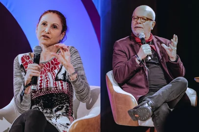 Natália Pasternak e Marcelo Tas no Festival Fronteiras<!-- NICAID(16049914) -->