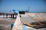 ATLÂNTIDA, RS, BRASIL, 07.11.2023: Plataforma da praia de Atlântida. Foto: Camila Hermes/Agência RBS<!-- NICAID(15593273) -->