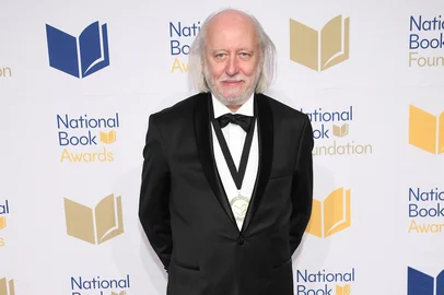 (FILES) In the file photo taken on November 20, 2019 Hungarian author Laszlo Krasznahorkai attends the 70th National Book Awards Ceremony and Benefit Dinner at Cipriani Wall Street in New York City. Hungary's Laszlo Krasznahorkai wins the 2025 Nobel Prize in Literature, the Swedish Academy announced on October 9, 2025. (Photo by Dimitrios Kambouris / GETTY IMAGES NORTH AMERICA / AFP)<!-- NICAID(16142371) -->