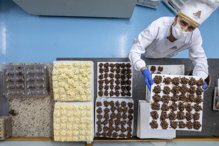 Chef chocolateiro da Florybal, Paulo César Manara