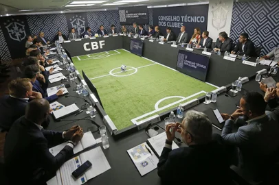 Reunião do Conselho Técnico dos Clubes da Série A do Campeonato Brasileiro 2023<!-- NICAID(15400793) -->