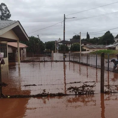 Espumoso alagada após chuvas no norte do RS<!-- NICAID(15752713) -->