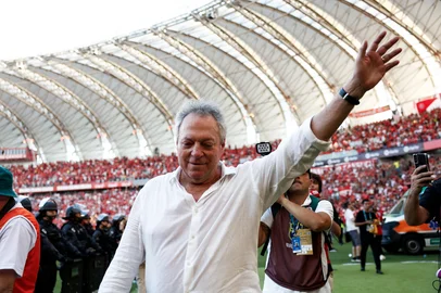 PORTO ALEGRE, RS, BRASIL, 07-12-2025: Internacional vs RB Bragantino, no Beira-Rio, pelo Brasileirão Série A 2025. Foto: Duda Fortes/Agência RBS<!-- NICAID(16182235) -->