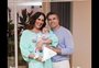 Claudia Raia faz festa para celebrar dois meses de Luca