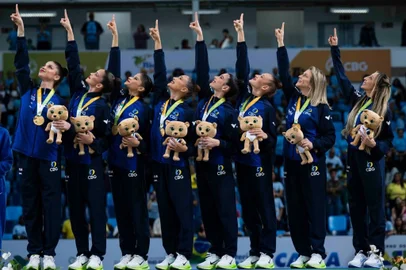 BRasil, ginástica rítmica, conjunto geral