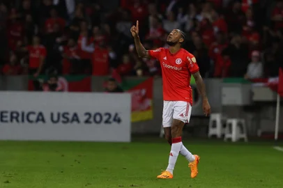 LIBERTADORES DA AMÉRICA - FASE DE GRUPOS (GRUPO B - RODADA 6/6) - INTERNACIONAL X INDEPENDENTE MEDELLÍN. FOTO: Jefferson Botega, Agência RBS<!-- NICAID(15468861) -->
