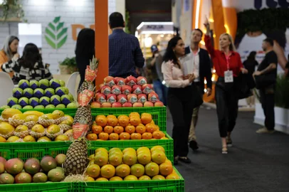 Porto Alegre, RS, Brasil, 20-08-2024: Expoagas 2024 - Convenção Gaúcha de Supermercados, no Centro de Eventos da Fiergs. Foto: Mateus Bruxel / Agência RBSIndexador: MATEUS BRUXEL<!-- NICAID(15844710) -->