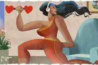 Gilmar Fraga - Martha Medeiros<!-- NICAID(16224452) -->