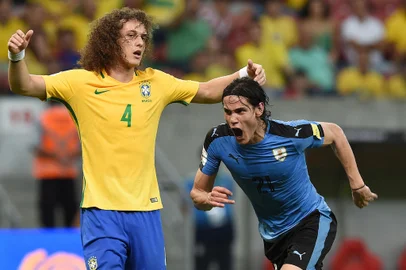 David Luiz , Cavani , Brasil, Uruguai<!-- NICAID(12099696) -->