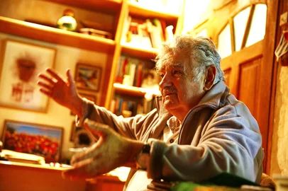 URUGUAI, 26-11-2013 - Presidente do Uruguai José Mujica (FOTO: FÉLIX ZUCCO/AGÊNCIA RBS)<!-- NICAID(9999433) -->