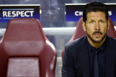 RDGOL - Diego Simeone, técnico, Atlético de Madrid, Espanha, Campeonato Espanhol